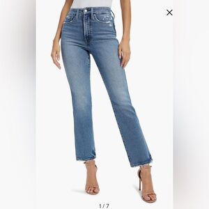 Good American Good Curve Straight Leg Jeans